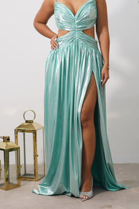 Vestido Gala Turquesa