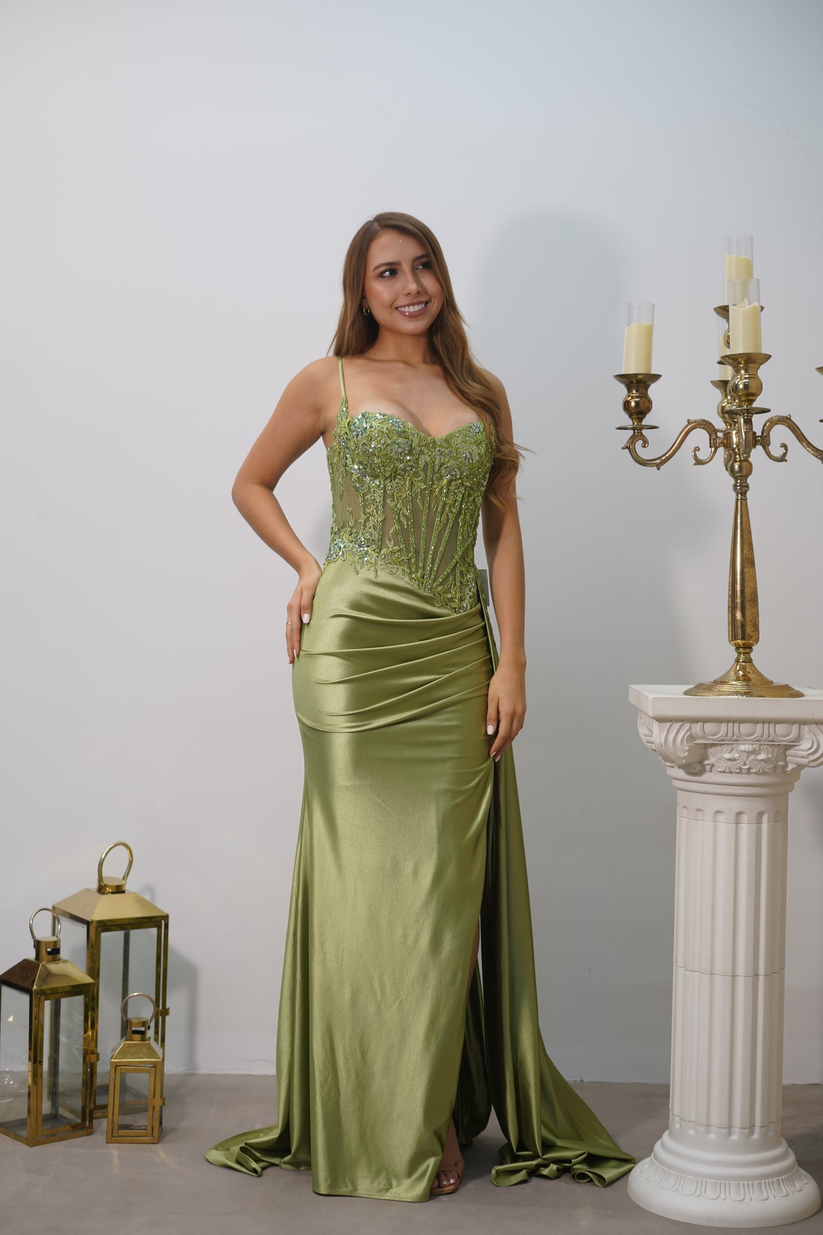 Vestido Oliva Royale