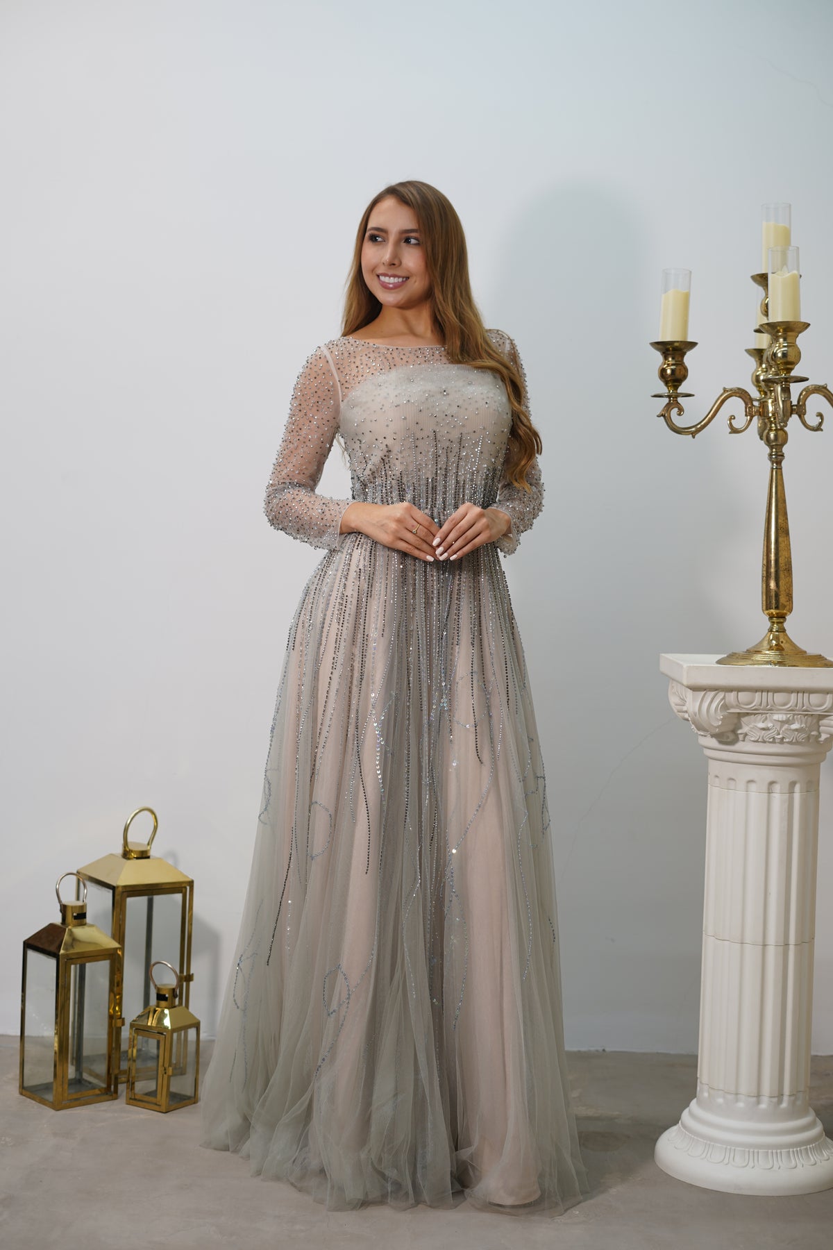 Vestido Éclat Argent