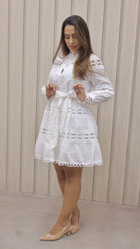 VESTIDO BLANCO