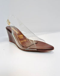 PLATAFORMA GABRIELA ACETATO CHOCOLATE