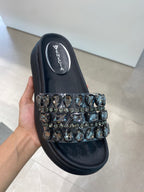 Ref. LUP57NEG SANDALIA CANOA NEGRO