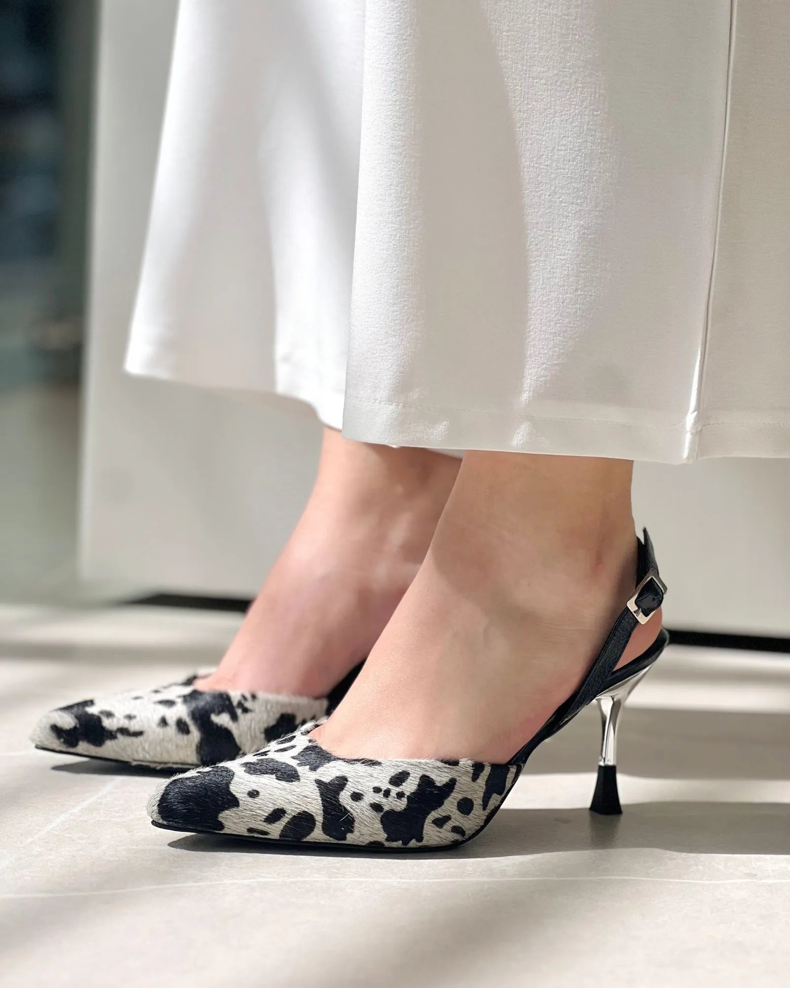 VAL419 STILETTOS PRINT VACA