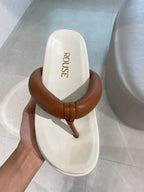 Ref.VAL205TXM SANDALIA PLANA TALCO X MIEL