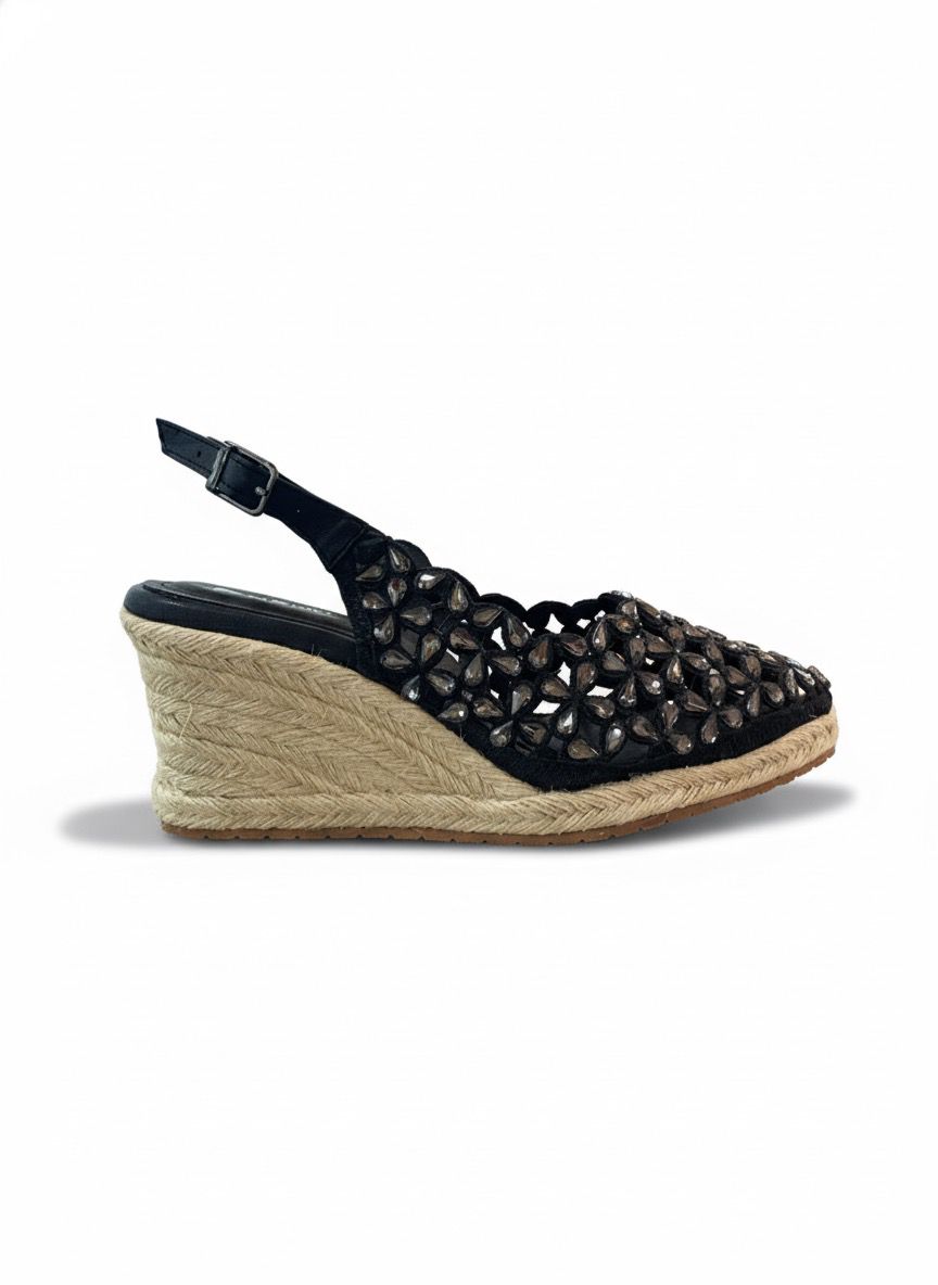 ReF. LUP117NEG PLATAFORMA BRILLOS NEGRO