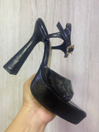 Ref.VAL264NEG TACON PLATAFORMA NEGRO