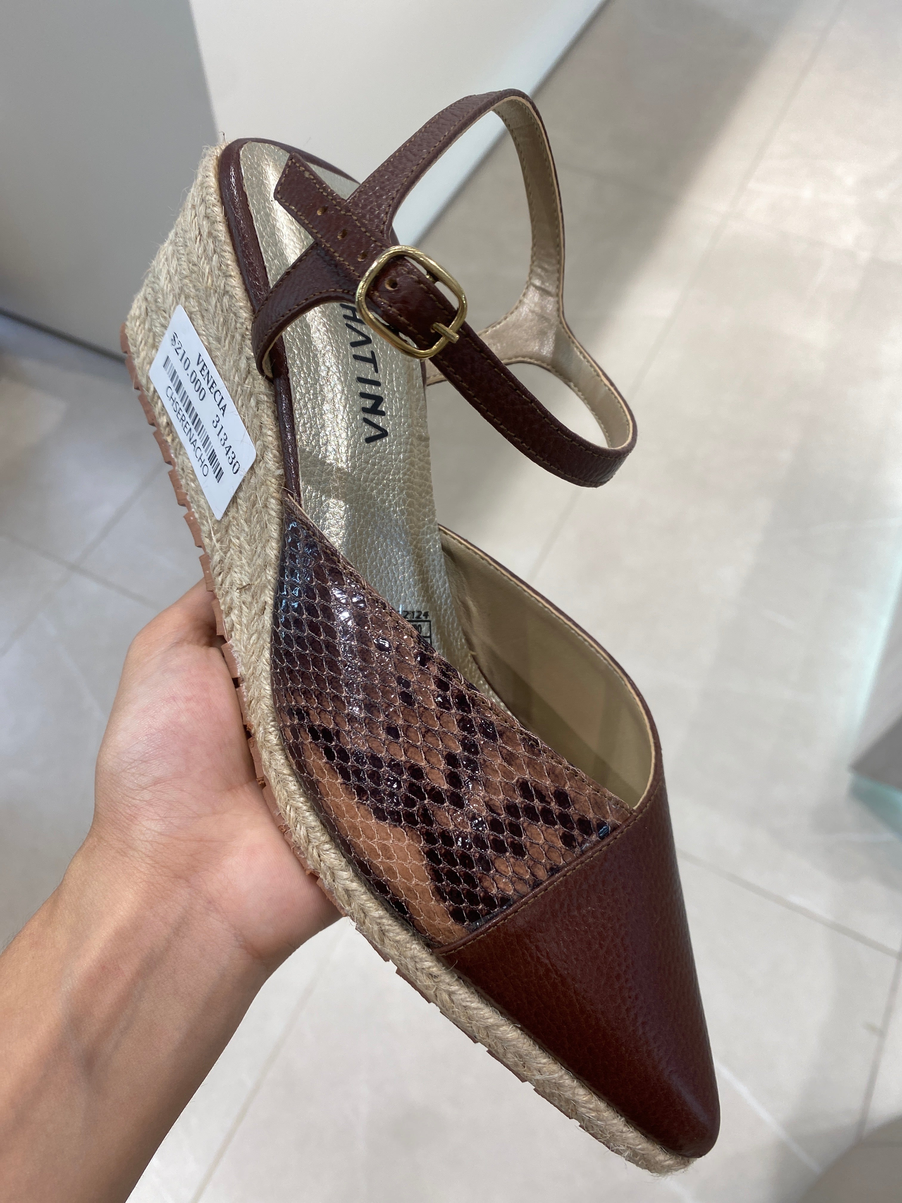 Ref.CHSERENACHO PLATAFORMA CHOCOLATE