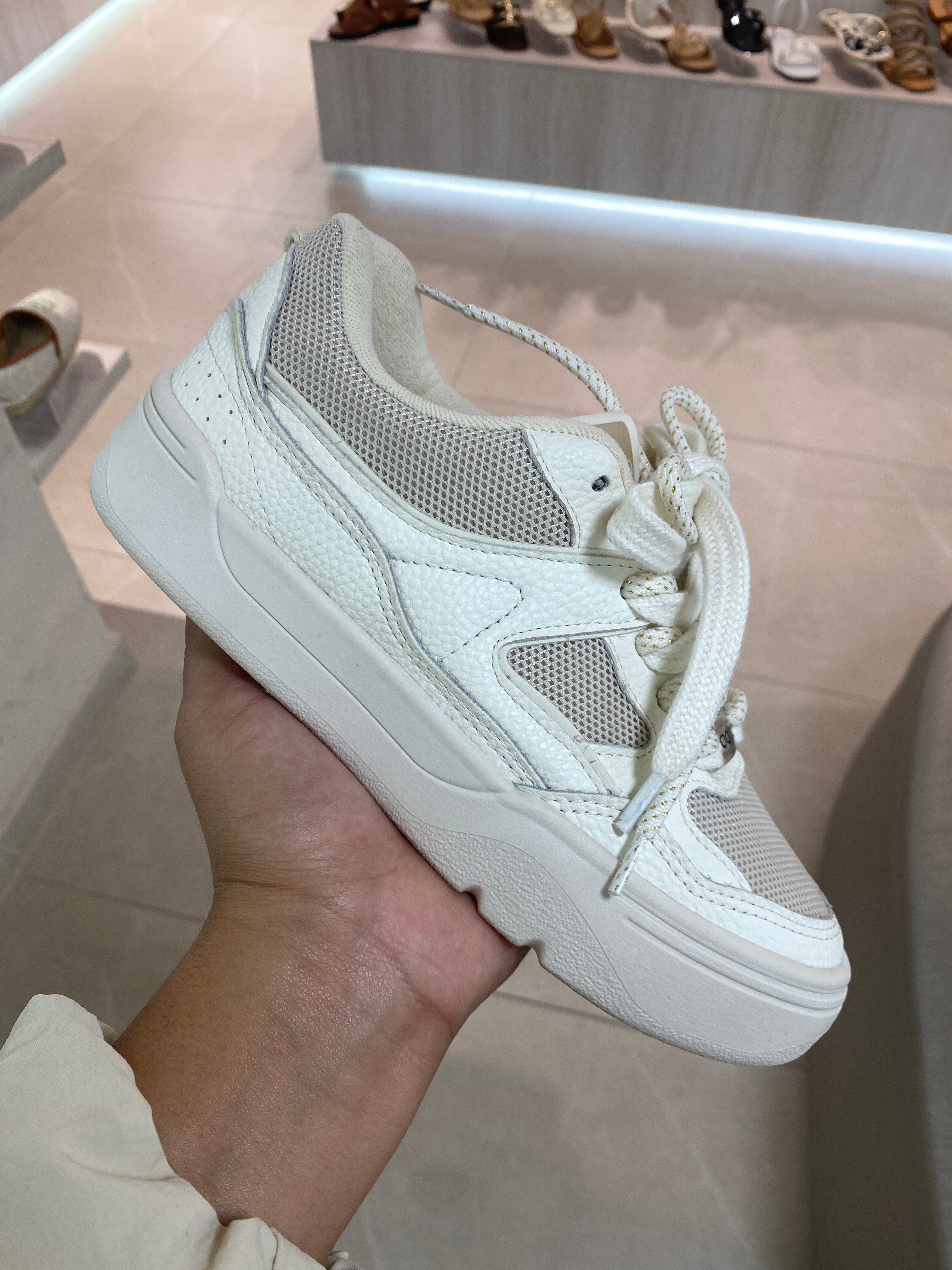 AQ357VAI TENIS DEPORTIVO VAINILLA