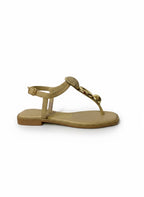 Ref. LUP19TAU SANDALIA PLANA TAUPE