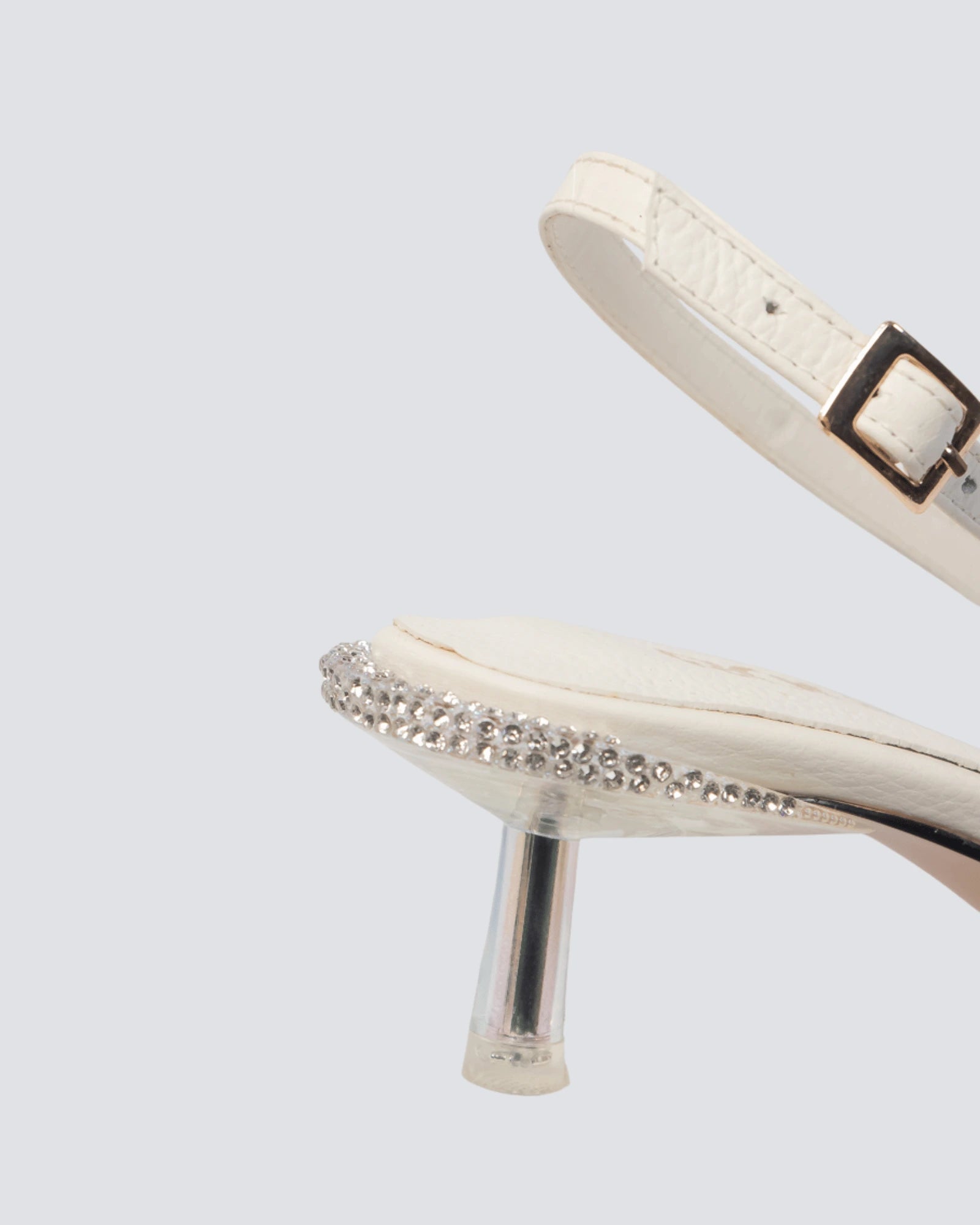 VAL406TAL TACON STILETO TACON PIEDRAS BEIGE