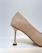 VAL820TAU TACON STILETO EN CUERO NATURAL TAUPE