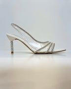 VAL402TAL SANDALIA DE TACON ELEGANTE CON DETALLES BRILLANTES BEIGE