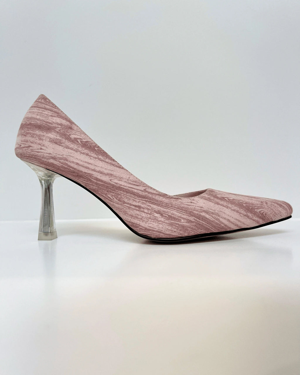 VAL410NUD TACON ROSA MARMOL CON TACON TRANSPARENTE