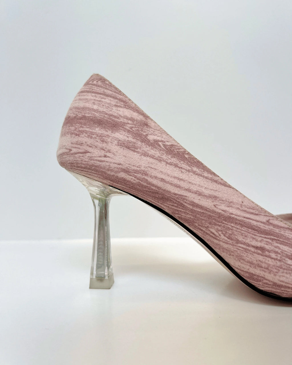 VAL410NUD TACON ROSA MARMOL CON TACON TRANSPARENTE