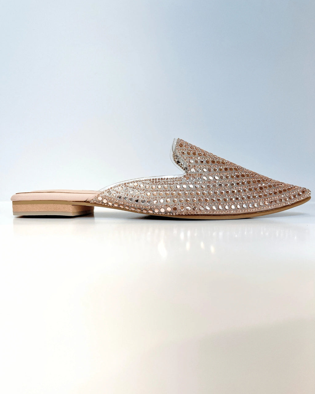 VAL412NUD MULE NUDE BRILLANTE GLAM