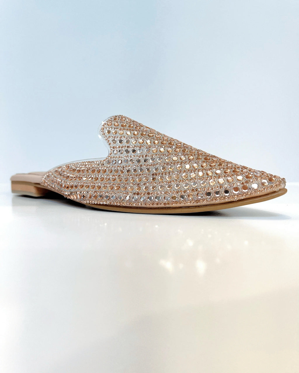 VAL412NUD MULE NUDE BRILLANTE GLAM