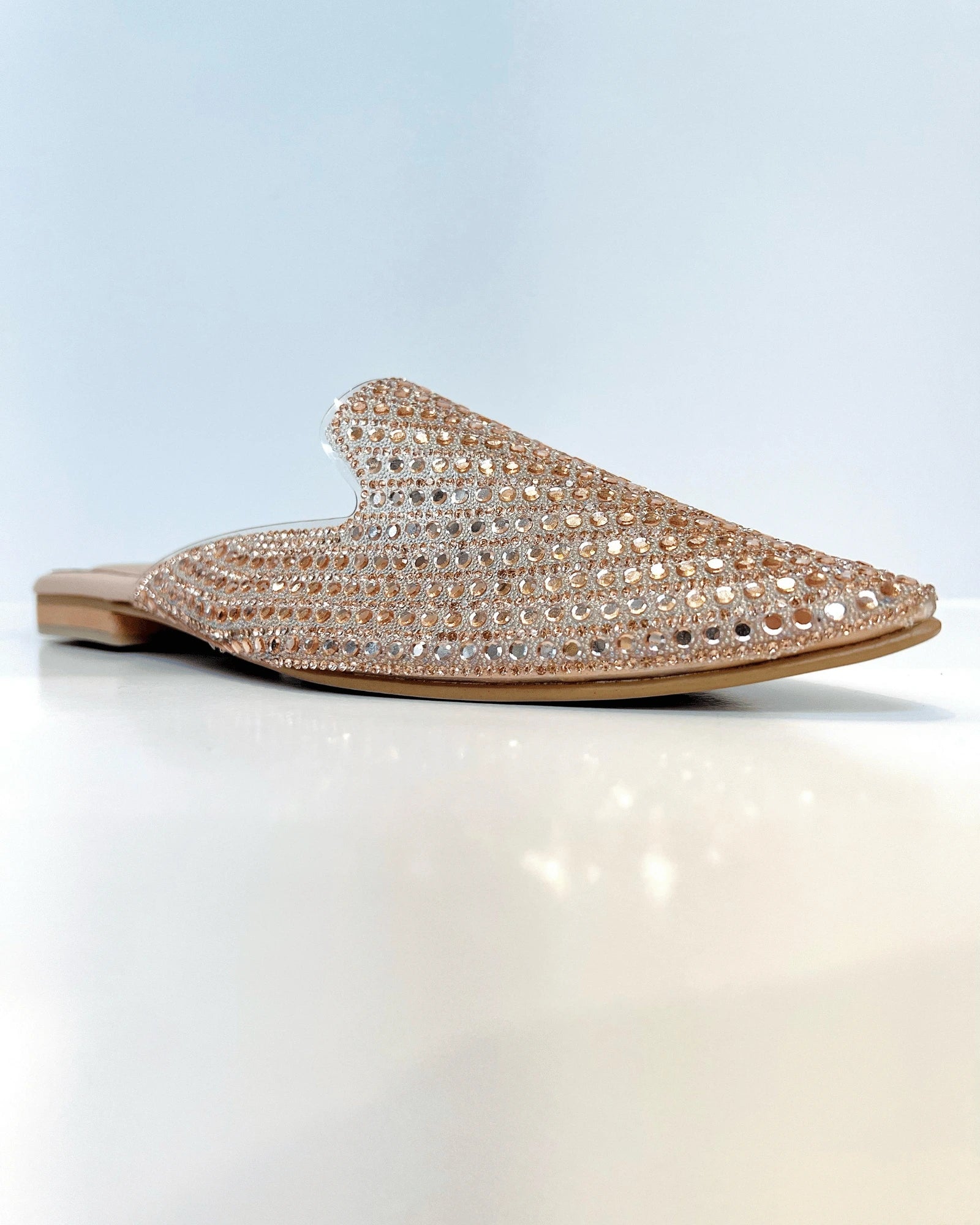 VAL412NUD MULE NUDE BRILLANTE GLAM