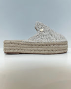 MULE PLATAFORMA TEJIDO TALCO