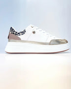 OS211DOR TENIS BLANCO GLAM CON DETALLE DORADO