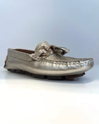 MOCASIN DORADO HERRAJE METALICO