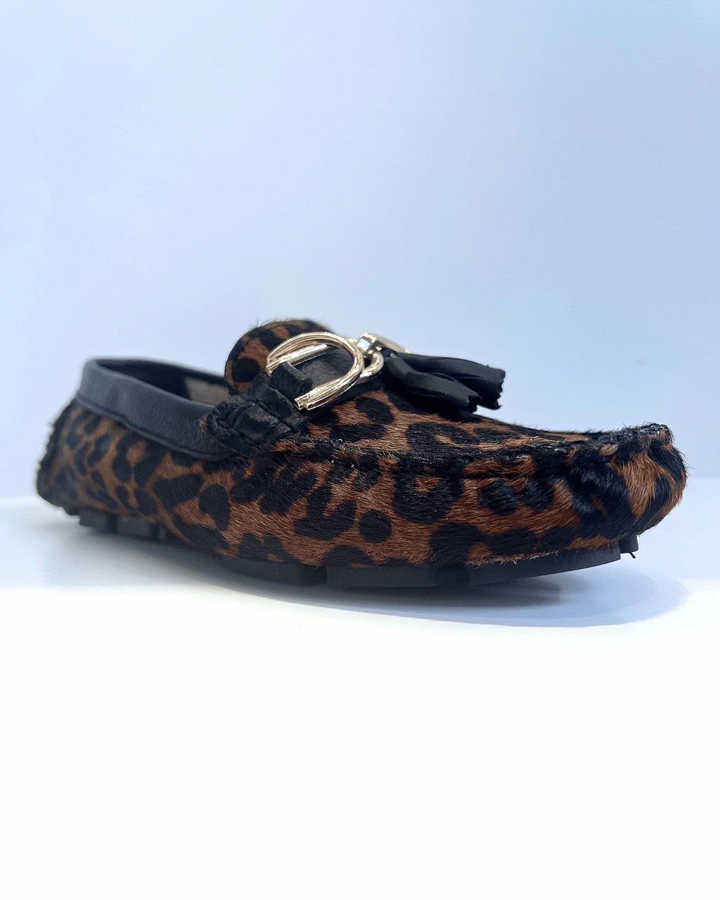 MOCASIN  ANIMAL PRINT HERRAJE METALICO