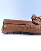 MOCASIN  MIEL HERRAJE METALICO