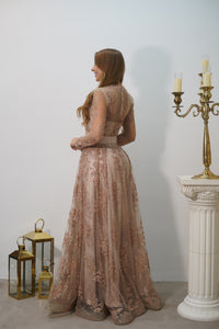 Vestido Aura de Champagne