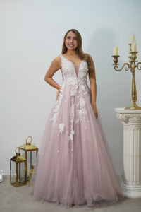 Vestido Rosé Lumière