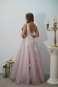 Vestido Rosé Lumière