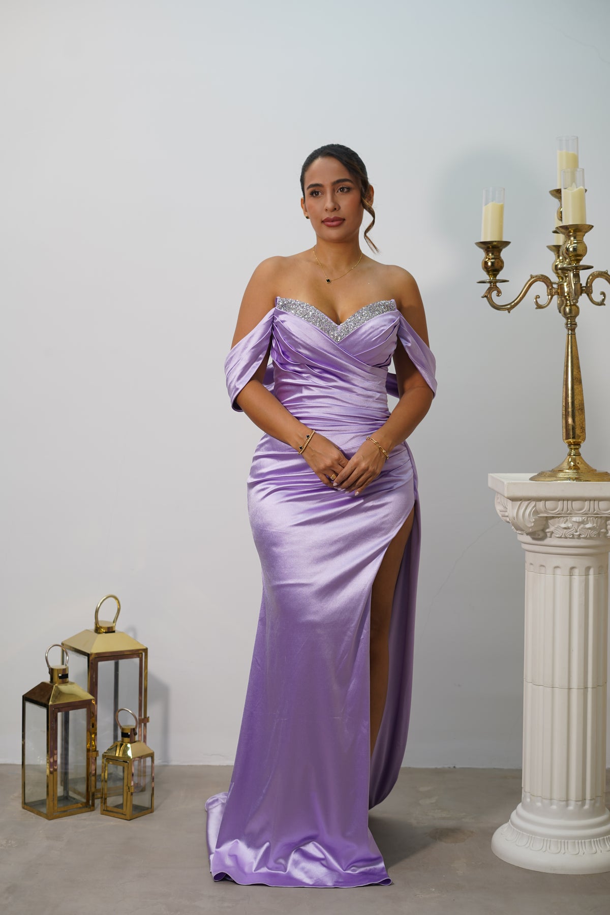 Vestido Lilas Royale