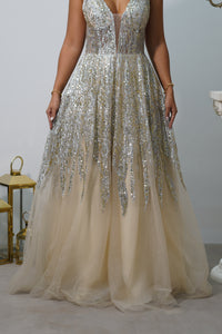 Vestido Golden Lumière