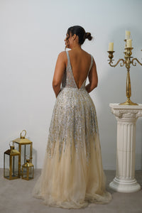 Vestido Golden Lumière