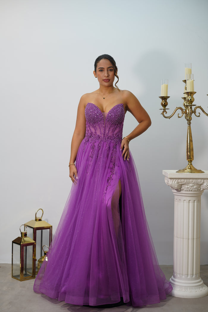 Vestido Amethyst Royale