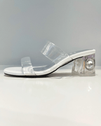 VAL400TAL SANDALIA DE TACON  MEDIO CON PIEDRA BEIGE