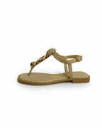 Ref. LUP19TAU SANDALIA PLANA TAUPE