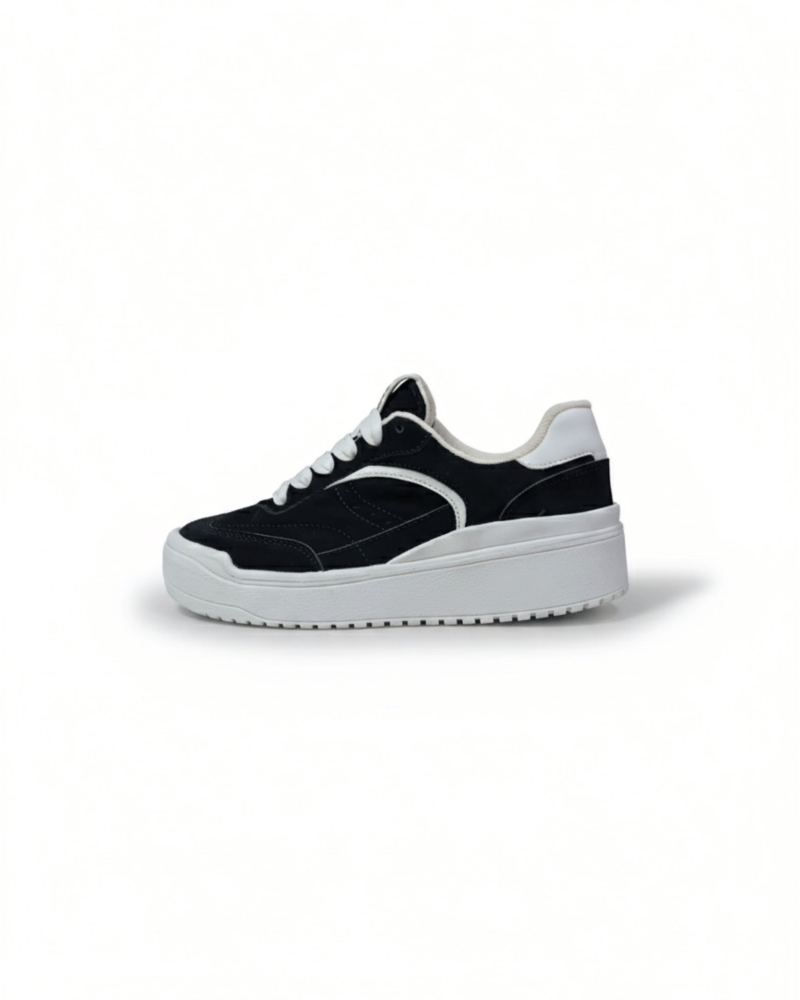 AQ362NEG TENIS URBAN NEGRO Y BLANCO