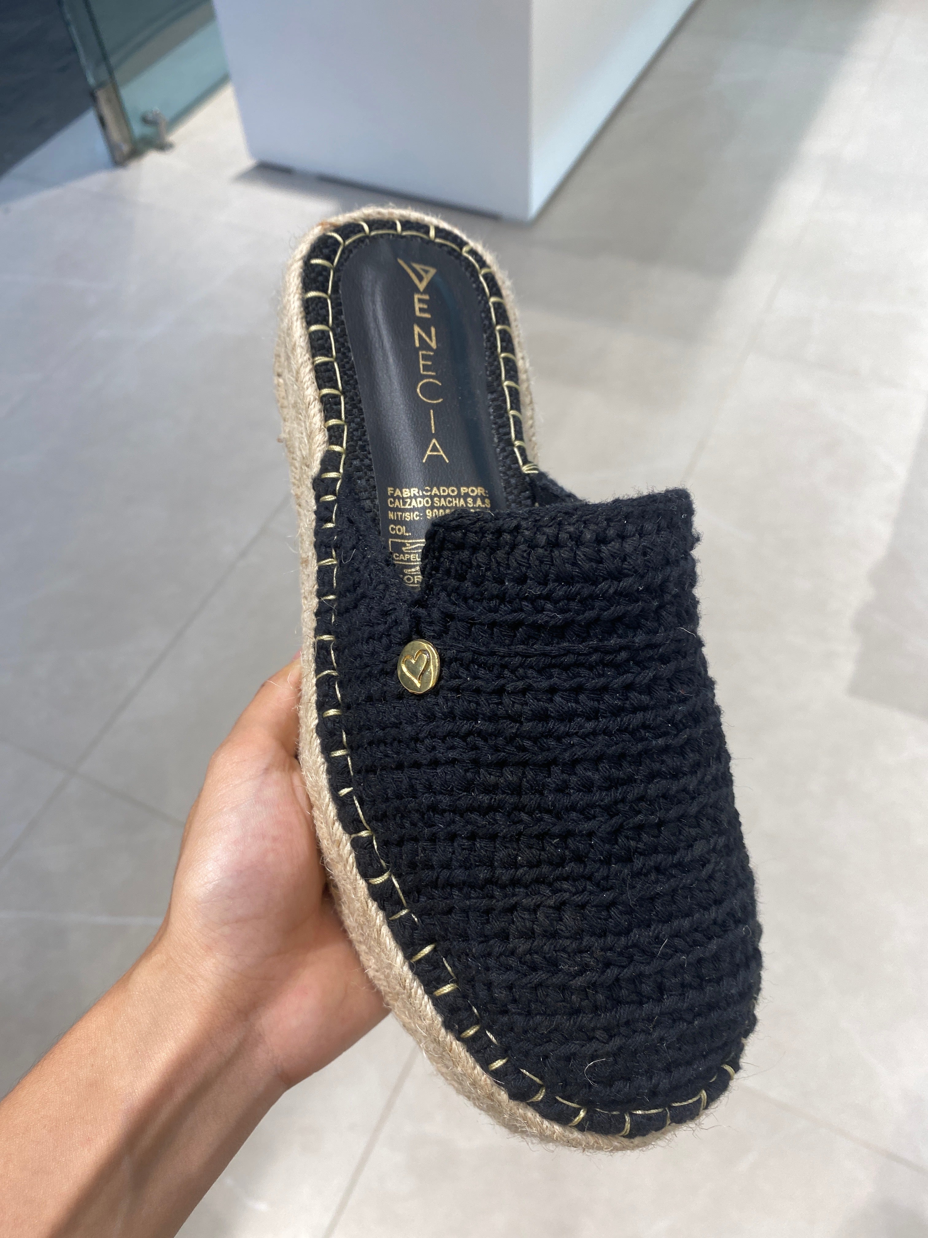 Ref.SH258NEG PLANTA SUECO CHOCHE NEGRO