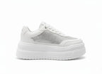 NA861BLA TENIS PLATAFORMA BLANCO CON BRILLOS