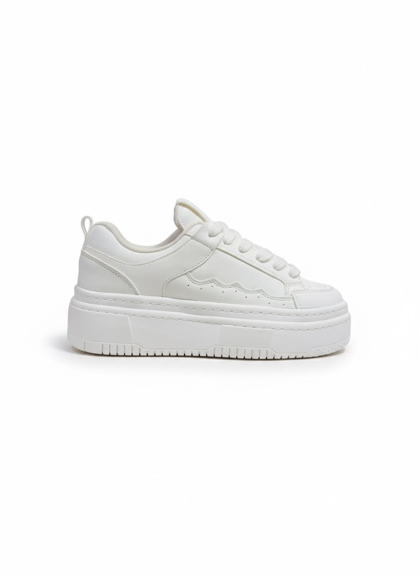 AQ321BLA TENIS PLATAFORMA URBAN STYLE BLANCO