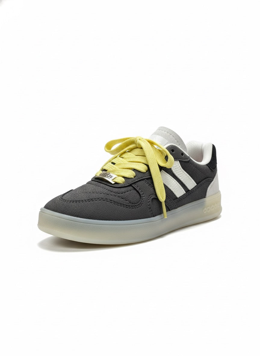 AQ343GRI TENIS PLATAFORMA GRIS