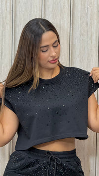 SET SIENA DEPORTIVO BRILLOS NEGRO