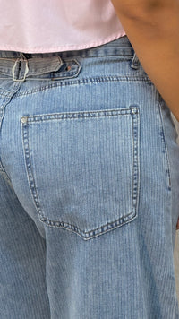 PANTALON LINZY DENIM BARRIL HEBILLA