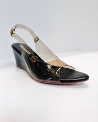 PLATAFORMA GABRIELA EN ACETATO NEGRO