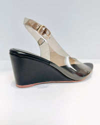 PLATAFORMA GABRIELA EN ACETATO NEGRO