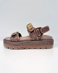 SANDALIA CANOA MAELLE CHOCOLATE