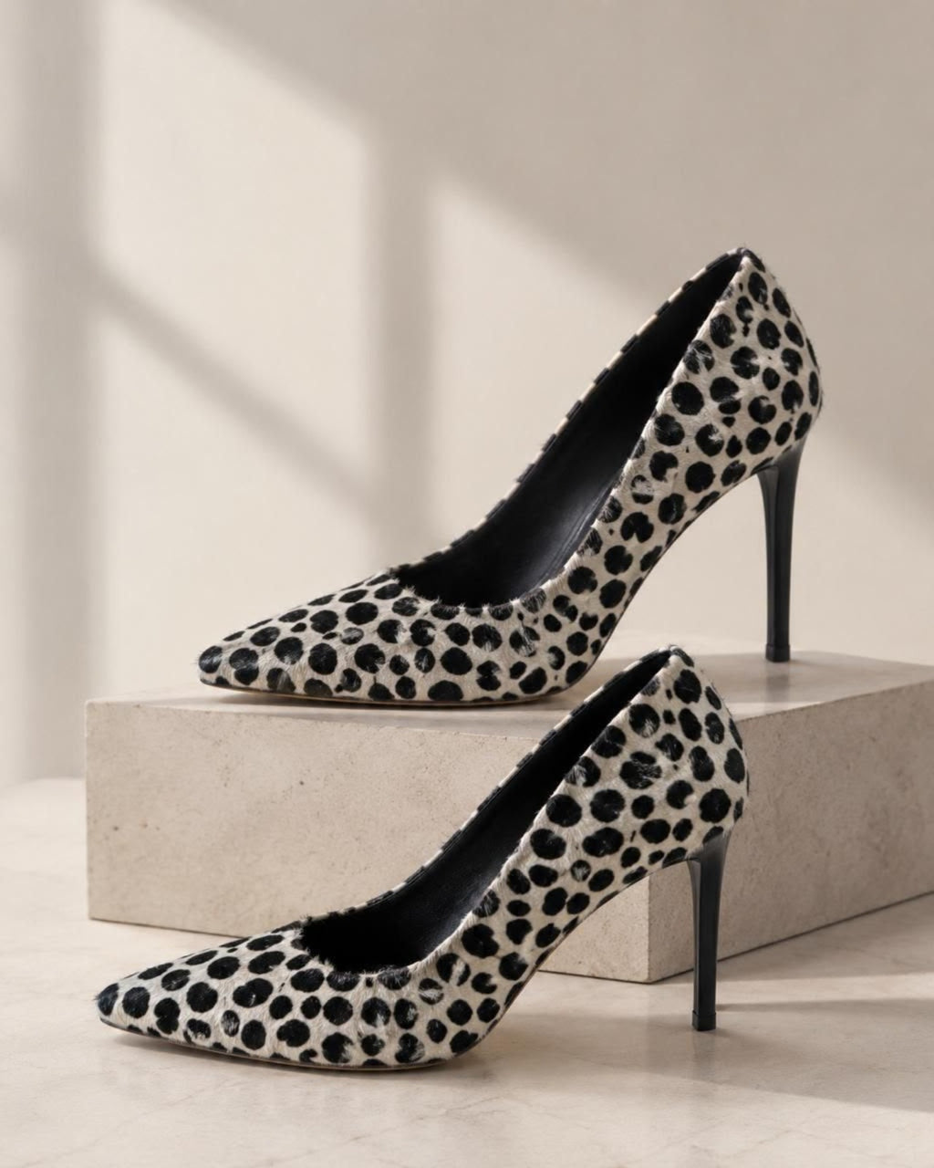 TACÓN VALERIA STILETTO VACA