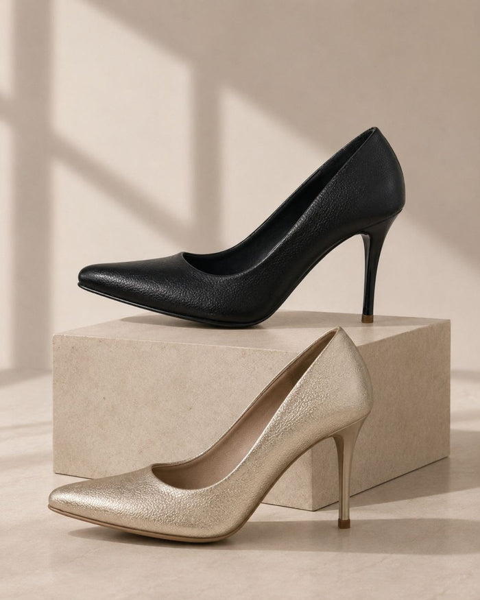TACON VALERIA STILETTO NEGRO