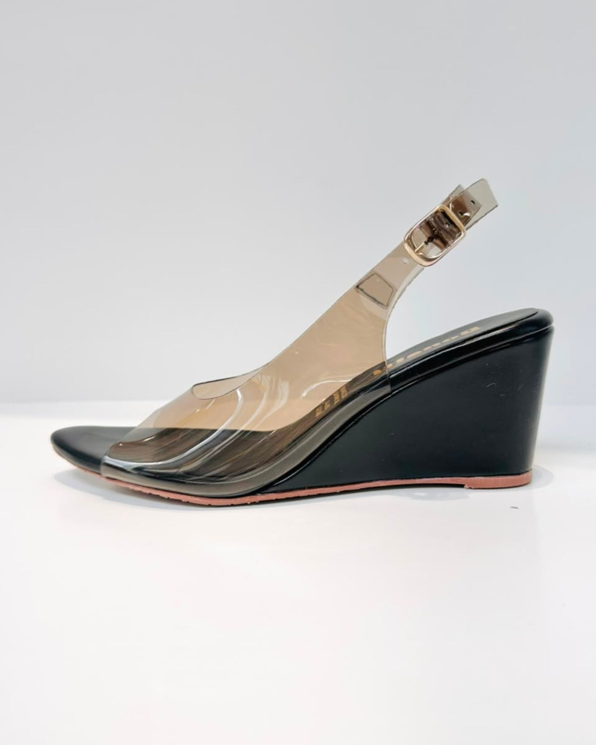 PLATAFORMA GABRIELA EN ACETATO NEGRO