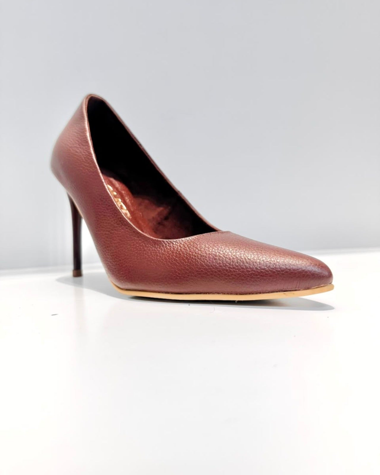 TACON  VALERIA STILETTO CHOCOLATE