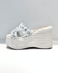 PLATAFORMA KARINA CON PERLAS CELESTE
